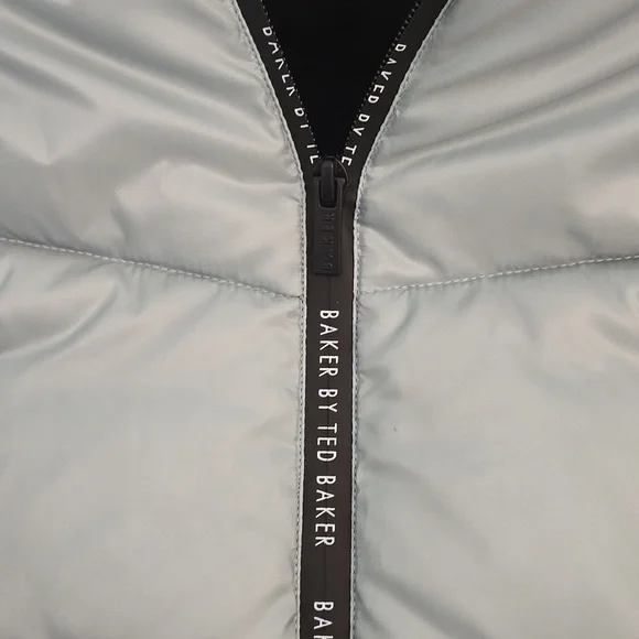 Ted Baker Light Blue Puffer Jacket Size 18-24